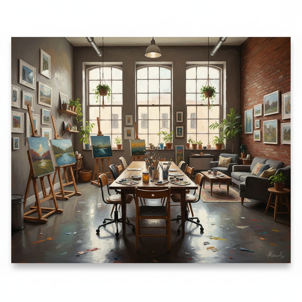 msmArt Studio Interior